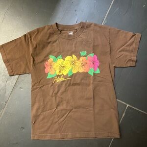 VANS Boy’s Size XL Brown Aloha T-Shirt